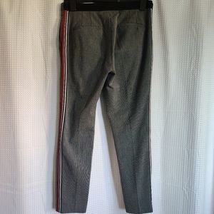 Zara Pants Red Insert Stripe